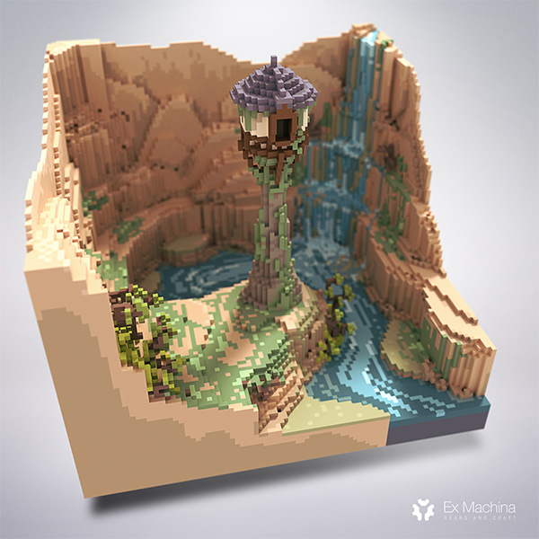 voxel raiponce