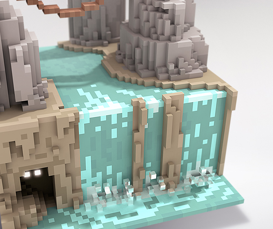 voxel art